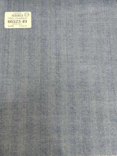 66523-49 26SS HERDREX 【CHAMBRAY A SAIA】 Chambray a saia