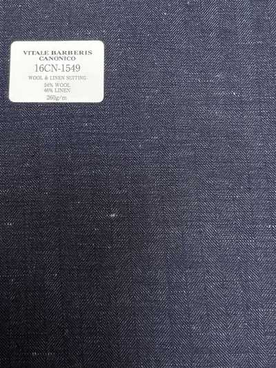 16CN1549 26SS VBC Vitale Barberis Canonico Tessuto per abiti in lana e lino