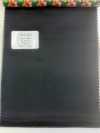 URJ-101 Fodera Stampata In 100% Cupro, Di Fabbricazione Italiana, Senza Fantasia, Colore Nero.