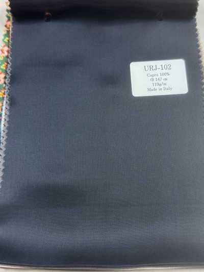 URJ-102 Made in Italy Fodera stampata in cupro 100%, tinta unita, grigio scuro