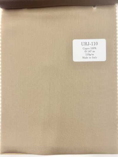 URJ-110 Fodera stampata 100% Cupro, marrone chiaro, prodotta in Italia