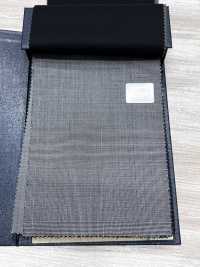 M02053-9 Linea Esclusiva KUNISHIMA1850 [Lana Extrafine 140's] Glen Check Bianco E Nero[Tessile] Società Per Azioni Kunishima Co., Ltd. Foto secondaria
