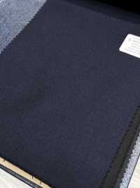 M02049-3 KUNISHIMA1850 Linea Esclusiva 【Lana Pettinata Superfine】Blu Navy Senza Fantasia[Tessile] Società Per Azioni Kunishima Co., Ltd. Foto secondaria