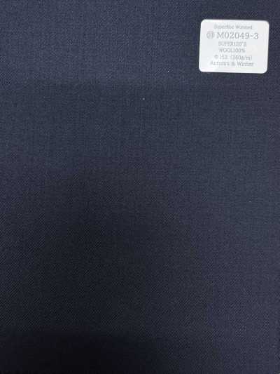 M02049-3 KUNISHIMA1850 Linea esclusiva [Pettinato superfine] Blu navy tinta unita
