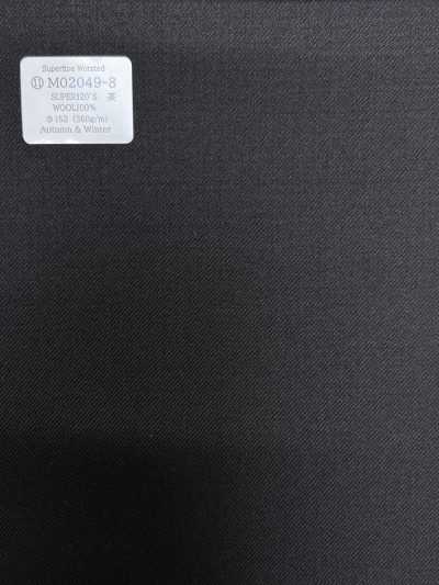 M02049-8 KUNISHIMA1850 Linea esclusiva 【Worsted superfine】 Marrone tinta unita