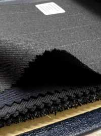 M02060-4 KUNISHIMA1850 Linea Esclusiva 【Lana Pettinata Superfine】Righe Gessate Grigie[Tessile] Società Per Azioni Kunishima Co., Ltd. Foto secondaria