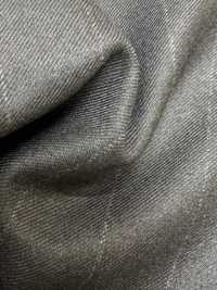 M02060-4 KUNISHIMA1850 Linea Esclusiva 【Lana Pettinata Superfine】Righe Gessate Grigie[Tessile] Società Per Azioni Kunishima Co., Ltd. Foto secondaria