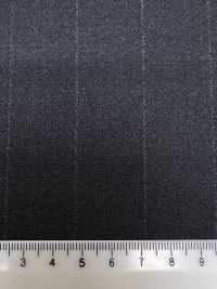 M02060-4 KUNISHIMA1850 Linea Esclusiva 【Lana Pettinata Superfine】Righe Gessate Grigie[Tessile] Società Per Azioni Kunishima Co., Ltd. Foto secondaria