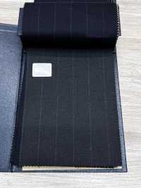 M02060-4 KUNISHIMA1850 Linea Esclusiva 【Lana Pettinata Superfine】Righe Gessate Grigie[Tessile] Società Per Azioni Kunishima Co., Ltd. Foto secondaria