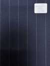 M02061-2 KUNISHIMA1850 Linea esclusiva [Pettinato superfine] Blu navy a righe chalk