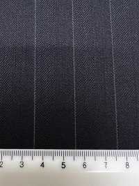 M02062-4 Linea Esclusiva KUNISHIMA1850 【Lana Pettinata Superfine】Spina Di Pesce Blu Navy[Tessile] Società Per Azioni Kunishima Co., Ltd. Foto secondaria