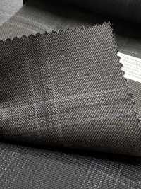 M02063-5 KUNISHIMA1850 Linea Esclusiva 【Lana Pettinata Superfine】Quadri Grigi[Tessile] Società Per Azioni Kunishima Co., Ltd. Foto secondaria