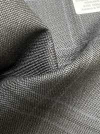 M02063-5 KUNISHIMA1850 Linea Esclusiva 【Lana Pettinata Superfine】Quadri Grigi[Tessile] Società Per Azioni Kunishima Co., Ltd. Foto secondaria