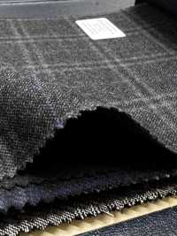 M02065-4 Linea Esclusiva KUNISHIMA1850 【Lana Pettinata Superfine】Grigio A Quadri Mélange[Tessile] Società Per Azioni Kunishima Co., Ltd. Foto secondaria