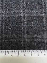 M02065-4 Linea Esclusiva KUNISHIMA1850 【Lana Pettinata Superfine】Grigio A Quadri Mélange[Tessile] Società Per Azioni Kunishima Co., Ltd. Foto secondaria