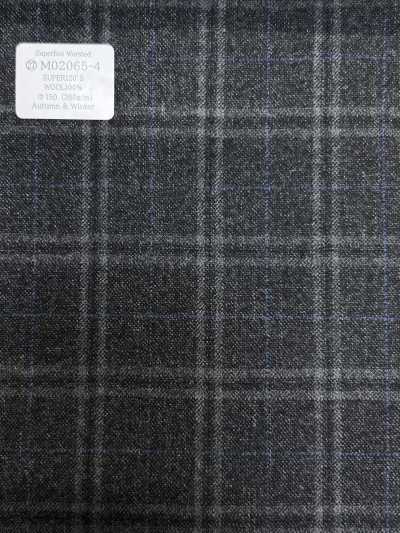 M02065-4 KUNISHIMA1850 Linea esclusiva 【Pettinato superfine】 Quadro grigio mélange