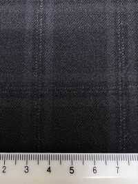 M02066-4 Linea Esclusiva KUNISHIMA1850 【Lana Pettinata Superfine】Grigio A Quadri Mélange[Tessile] Società Per Azioni Kunishima Co., Ltd. Foto secondaria