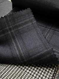 M02045-3 Linea Esclusiva KUNISHIMA1850 【SOMO CASHMERE 100%】 Check 3D Blu Scuro[Tessile] Società Per Azioni Kunishima Co., Ltd. Foto secondaria