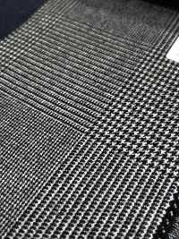 M02046-9 Linea Esclusiva KUNISHIMA1850 【SOMO CASHMERE 100%】 Quadretti Grandi Bianchi E Neri[Tessile] Società Per Azioni Kunishima Co., Ltd. Foto secondaria