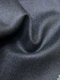 M02047-2 Linea Esclusiva KUNISHIMA1850 【SOMO CASHMERE 100%】 Spinato Blu Scuro[Tessile] Società Per Azioni Kunishima Co., Ltd. Foto secondaria