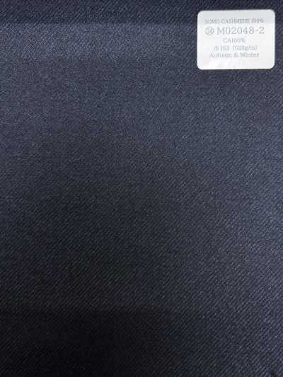 M02048-2 KUNISHIMA1850 Linea esclusiva [SOMO Cashmere 100%] Blu navy tinta unita