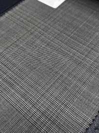 M02069-9 KUNISHIMA1850 Linea esclusiva [motivo Principe di Galles] a quadri bianco e nero[Tessile] Società Per Azioni Kunishima Co., Ltd. Immagini aggiuntive
