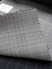 M02069-9 KUNISHIMA1850 Linea esclusiva [motivo Principe di Galles] a quadri bianco e nero[Tessile] Società Per Azioni Kunishima Co., Ltd. Immagini aggiuntive