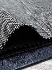 M02069-9 KUNISHIMA1850 Linea esclusiva [motivo Principe di Galles] a quadri bianco e nero[Tessile] Società Per Azioni Kunishima Co., Ltd. Immagini aggiuntive