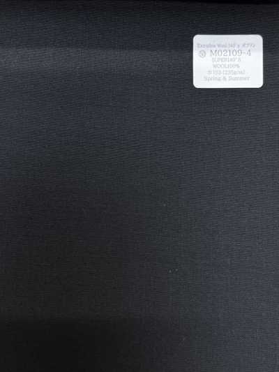M02109-4 KUNISHIMA1850 Linea esclusiva [Popeline] tinta unita grigio antracite scuro