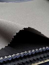 M20255-7 KUNISHIMA1850 Linea Esclusiva 【GABARDINE SUPER ESCLUSIVO】 Grigio Beige Senza Fantasia[Tessile] Società Per Azioni Kunishima Co., Ltd. Foto secondaria