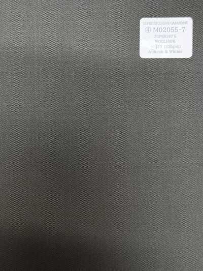 M20255-7 KUNISHIMA1850 Linea Esclusiva [GABARDINE SUPER ESCLUSIVA] Grigio Beige Tinta Unita