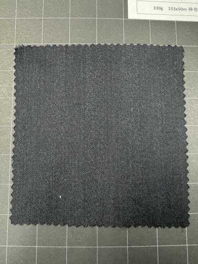 EBFW34-18 [Scorte limitate] Nikke Textile tessuto MAFsuper120's grigio scuro a spina di pesce