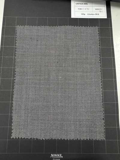 1AFX14-95 [Fino a esaurimento scorte] Tessuto Nikke Textile T/W Birdseye
