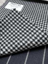 PR6511-WT Modello Standard Giapponese Premium Super120's Stretch Houndstooth Gray[Tessile] Immagini aggiuntive