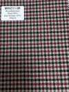MH6511-BR Tessuto Pettinato Standard Giapponese In Lana E Mohair (Stile Tonic) A Quadri Marrone