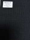 MH2431-CG Tessuto Pettinato Standard Giapponese In Lana E Kid Mohair (Stile Tonic), A Quadri, Grigio Antracite