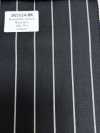 SK5524-BK Tessuto Standard Giapponese Elasticizzato A Righe In Lana E Seta, Nero