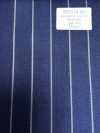 SK5524-BL Tessuto Elasticizzato Standard Giapponese In Seta E Lana, A Righe Blu Navy