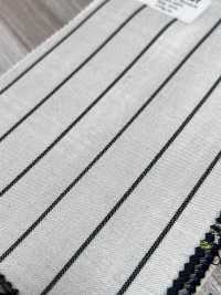 SK5524-WT Tessuto Elasticizzato Standard Giapponese A Righe Bianco In Lana E Seta[Tessile] Immagini aggiuntive