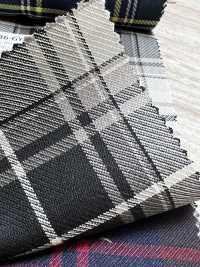 SK5536-GY Tessuto Elasticizzato Standard Giapponese A Quadri In Lana E Seta, Grigio[Tessile] Immagini aggiuntive