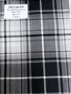 SK5536-GY Tessuto Elasticizzato Standard Giapponese A Quadri In Lana E Seta, Grigio