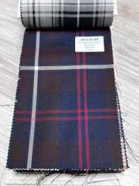 SK5536-BR Tessuto Elasticizzato Standard Giapponese A Quadri In Lana E Seta Marrone[Tessile] Immagini aggiuntive