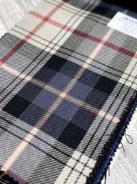 SK5536-BE Tessuto Elasticizzato Standard Giapponese A Quadri In Seta E Lana, Beige[Tessile] Immagini aggiuntive