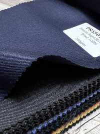 PR5501-NV Tessuto Giapponese Premium Standard Super 120's Elasticizzato Senza Motivo, Blu Navy[Tessile] Immagini aggiuntive