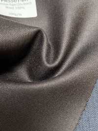 PR5501-BR Standard Prodotto in Giappone Premium Super120's elasticizzato liscio marrone[Tessile] HOSOI SYOJI Immagini aggiuntive