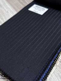 PR5521-DN Standard premium di produzione giapponese Super120's elasticizzato liscio blu navy scuro[Tessile] HOSOI SYOJI Immagini aggiuntive