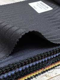 PR5521-DN Standard premium di produzione giapponese Super120's elasticizzato liscio blu navy scuro[Tessile] HOSOI SYOJI Immagini aggiuntive