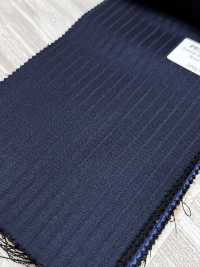 PR5521-NV Classico Made In Japan Premium Super120's Elasticizzato Tinta Unita Blu Navy[Tessile] HOSOI SYOJI Immagini aggiuntive