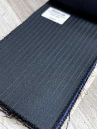 PR5521-GR Standard di produzione giapponese Premium Super120's a righe elasticizzato verde[Tessile] HOSOI SYOJI Immagini aggiuntive