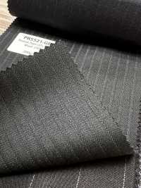 PR5521-GR Standard di produzione giapponese Premium Super120's a righe elasticizzato verde[Tessile] HOSOI SYOJI Immagini aggiuntive
